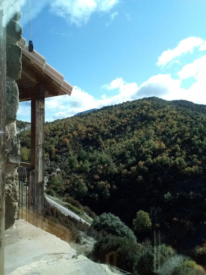 Gasthaus Casa Rural Lo Ferrero Belsué Exterior foto